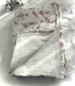 4 Katlı Müslin Bebek Battaniyesi - Çiçek Desenli - Görsel 4