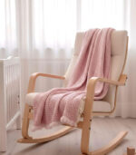 8 Katlı Müslin Bebek Battaniyesi - Pembe